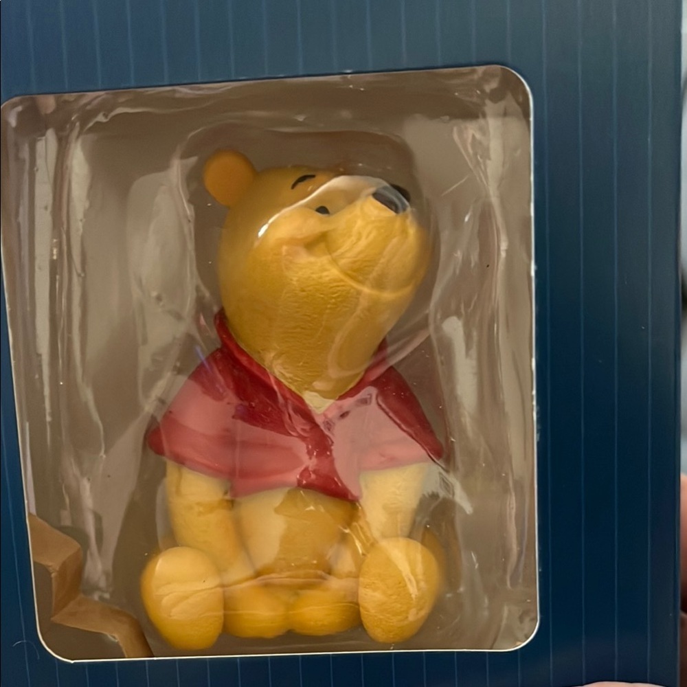 Winnie the Pooh Yellow and Red Toy Figure